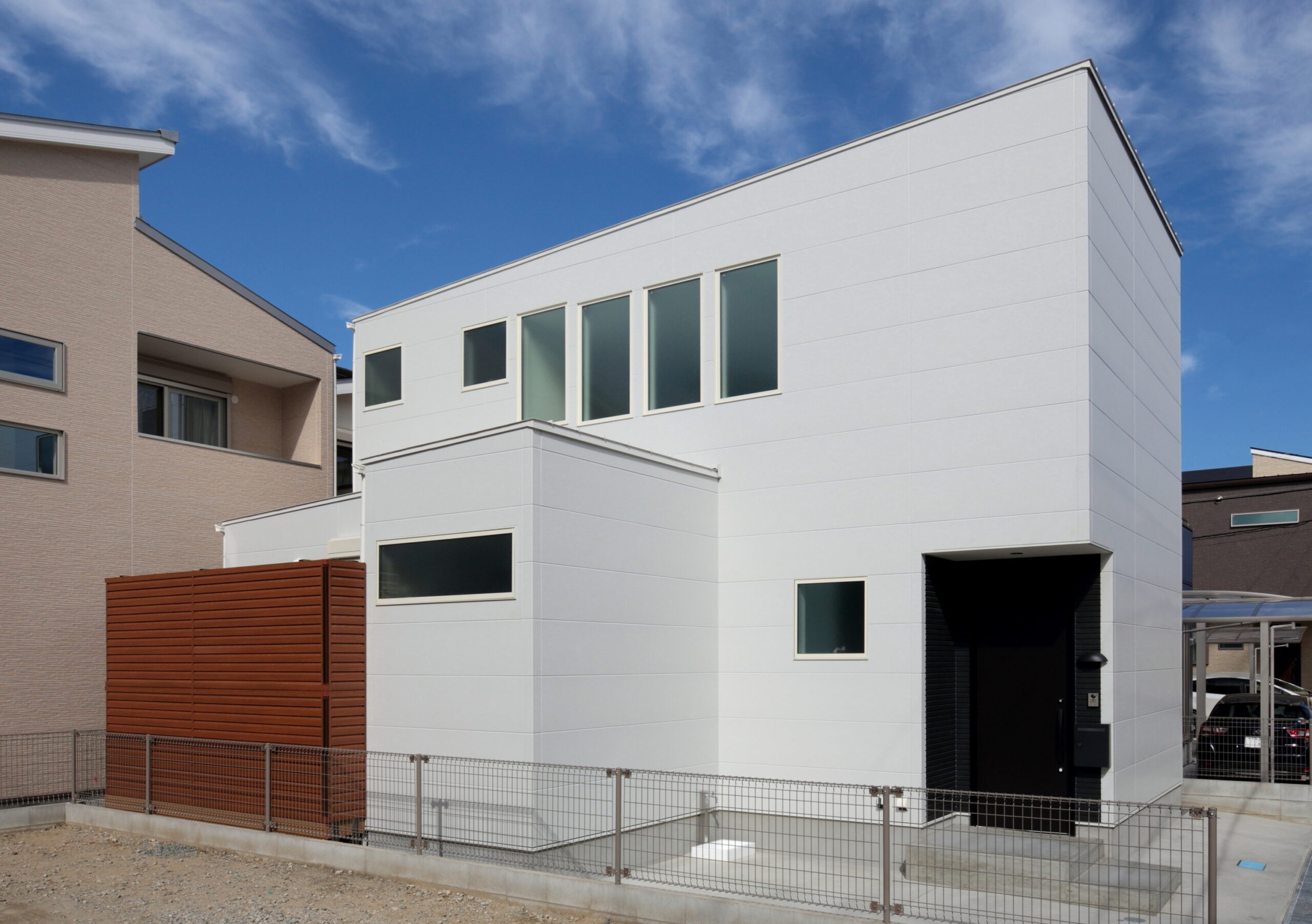 【窓のないスリット廊下の家】 四條畷市 注文住宅 Ｋ様邸